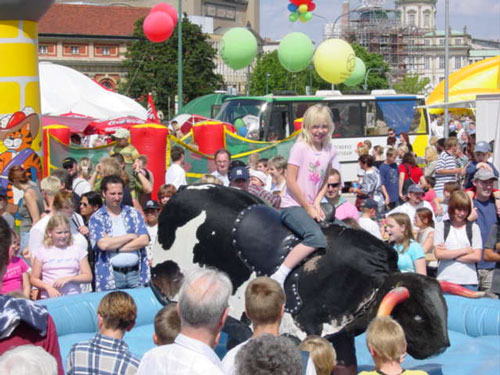 bullriding reiten